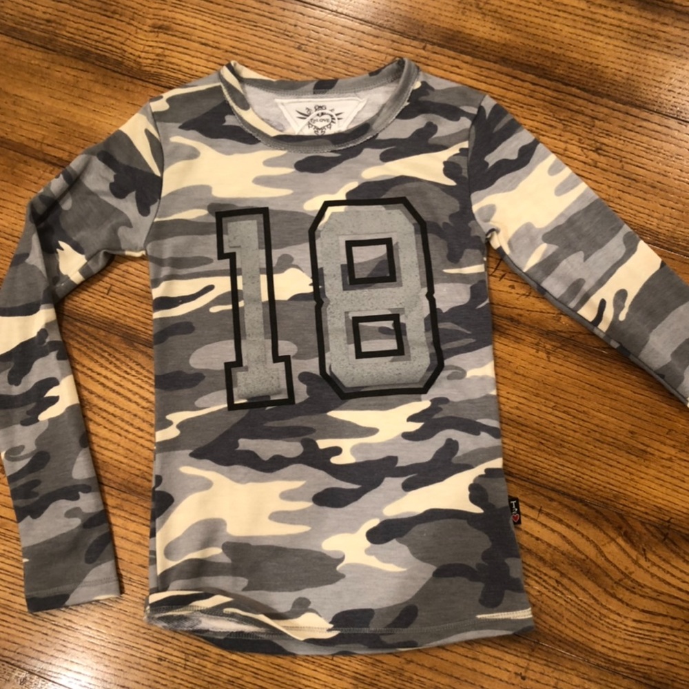 T2Love camo long sleeve